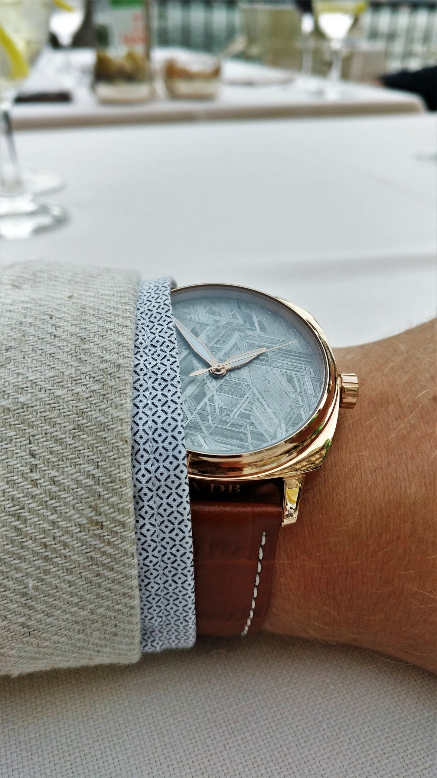 Muon - Grey Meteorite/Rose Gold